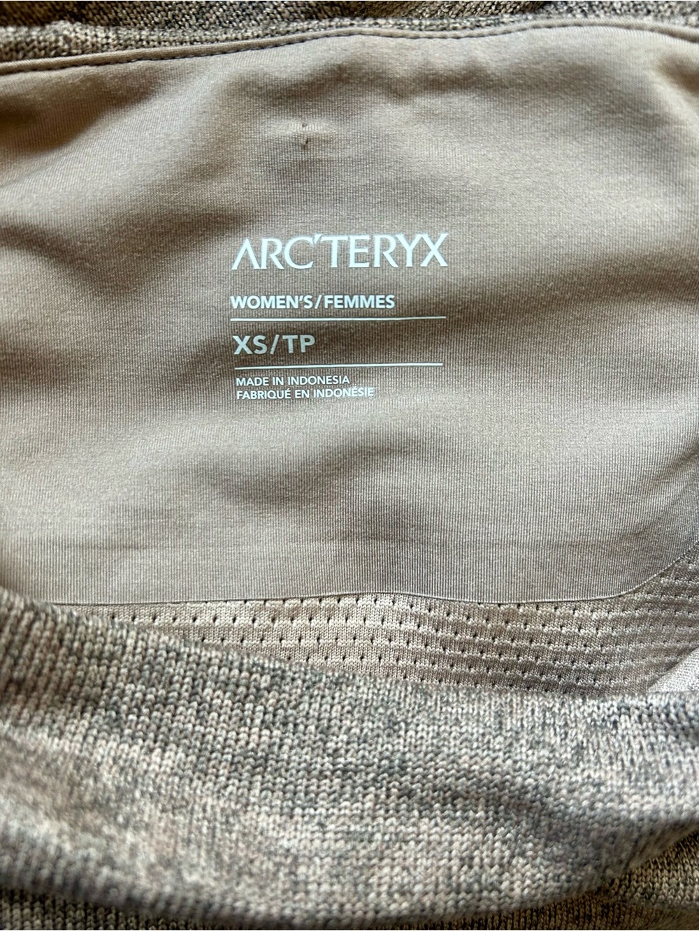 Arcteryx Laina Dress Size XS in Jute Heather - Picture 5 of 8